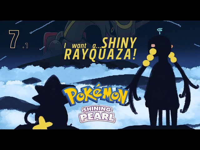 【Pokémon Shining Pearl】For Xmas I want a Shiny Rayquaza!!!のサムネイル