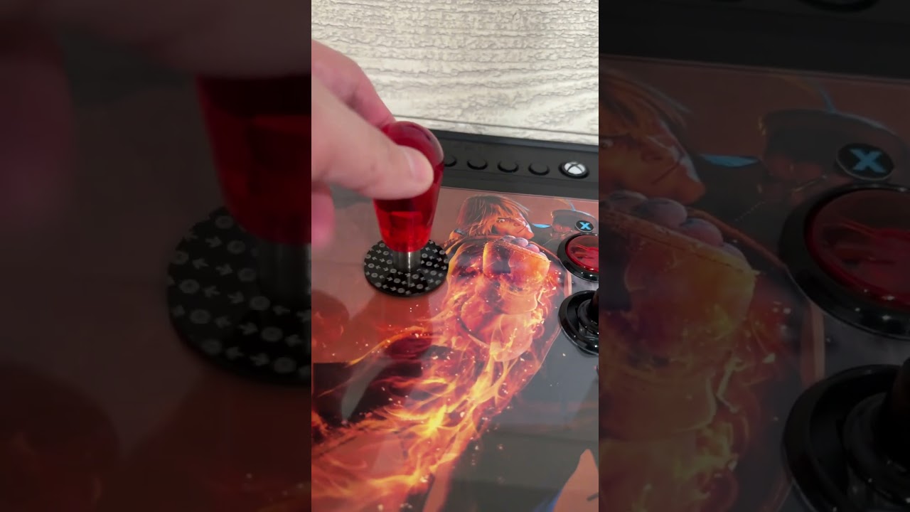 BGATEB Arcade Joystick Dust Cover - Sonic Boom - Charge Attack Motion