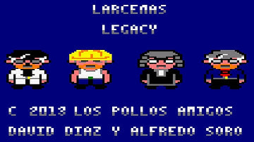 [Amstrad CPC] Larcenas Legacy - Longplay (CPCRetroDev2013)
