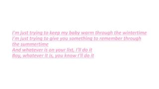 ARIANA GRANDE- DECEMBER (Lyrics)