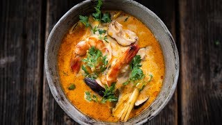 Przepis na tajską ZUPĘ TOM YUM 🍤 | UMAMI