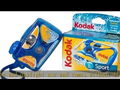 Kodak Sport Underwater Single-Use Disposable Camera with 800 Speed 27-Exposure Film (3-Pack)