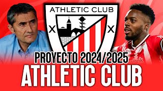 RECONSTRUCCIÓN ATHLETIC CLUB 2024/2025 | Proyecto con fichajes, salidas y alineación