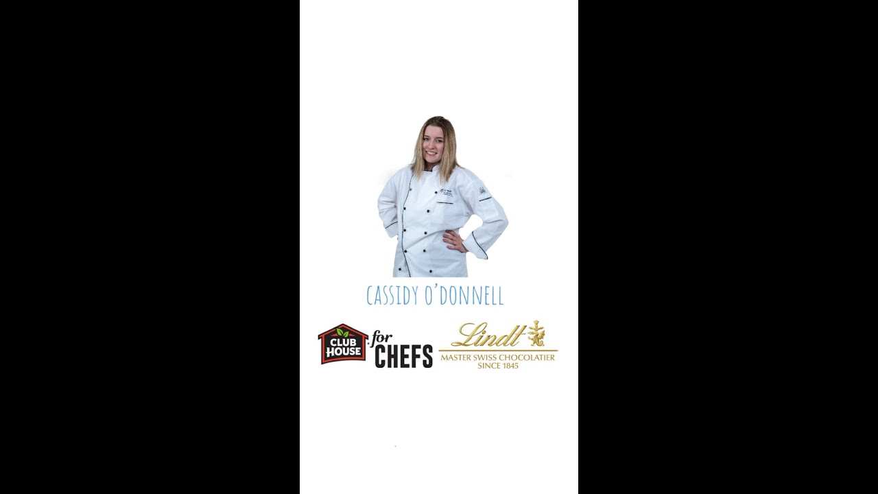 Humber Baking and Pastry Arts Student Cassidy O'Donnell making Scottish
