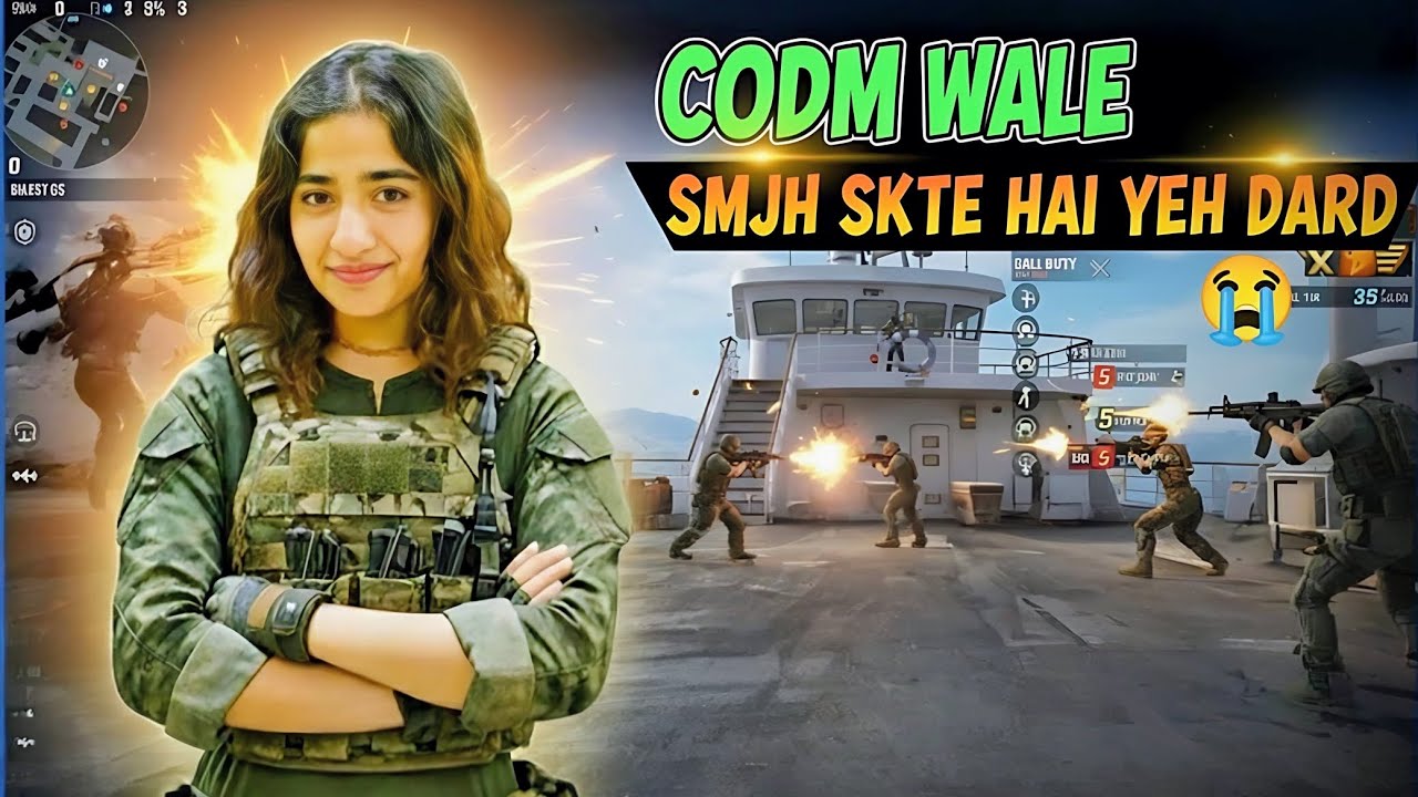 "CODM WALE SAMAJH SKTE HAIN YEH DARD😭🔥/1v3 gone wrong 😭"