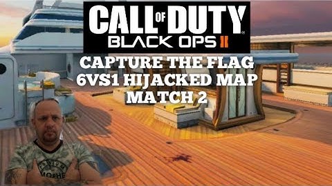 COD BLACK OPS II CAPTURE THE FLAG 6VS1 MATCH 2