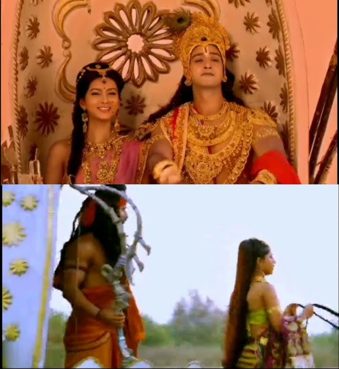 Krishna-Rukmini and Arjun- subhadra similarities. #shorts #mahabharat