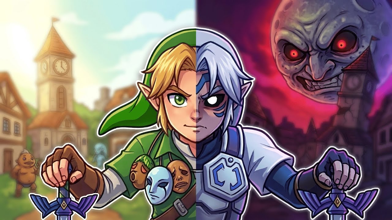 I've NEVER Played Zelda Majoras Mask... Until Today