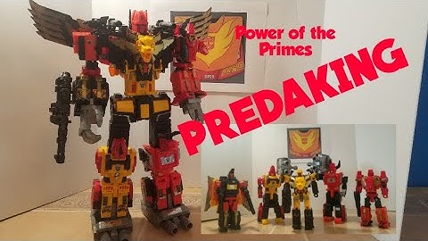 Power of the Primes PREDAKING Titan Class Predacon Figure Review (Part 5)