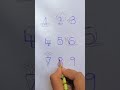 DRAWING USING NUMBERS #numbers #simpledrawing #kidsdrawing #funwithnumbers #fun #easydiy