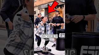 Public Strength Test 🏋️‍♂️ Street Lifting Challenge Gone Wild! #viral#dumbleworkout #trendingshorts