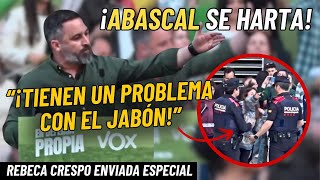 MÁXIMA TENSIÓN: Santiago Abascal se abalanza contra los facinerosos ‘indepes’ que insultaban a VOX