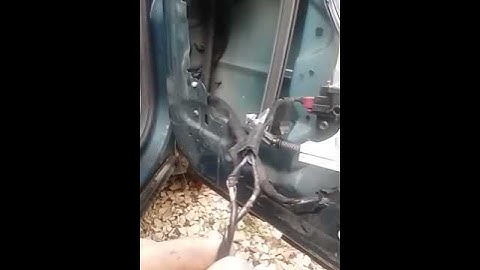 Electric car window won