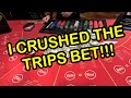 Ultimate texas hold em in las vegas i crushed the trips bet