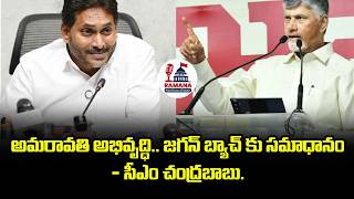 అమరావతి అభివృద్ధి.. జగన్ బ్యాచ్ కు సమాధానం. సీఎం చంద్రబాబు..! #latest #jaganannna #amaravthi #telugu