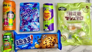 🎄 ASMR Opening A Mystery Bag full of colorful candy / satisfying video popular lollipops sweet screenshot 5