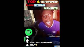 Top 4 Funniest IShowSpeed Sleep Stream Moments 😴😂 #ishowspeed #sleep #shorts