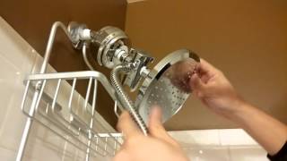 Purelux 3-way Shower Fixture Rain Head and Wand Sprayer Review and Installation