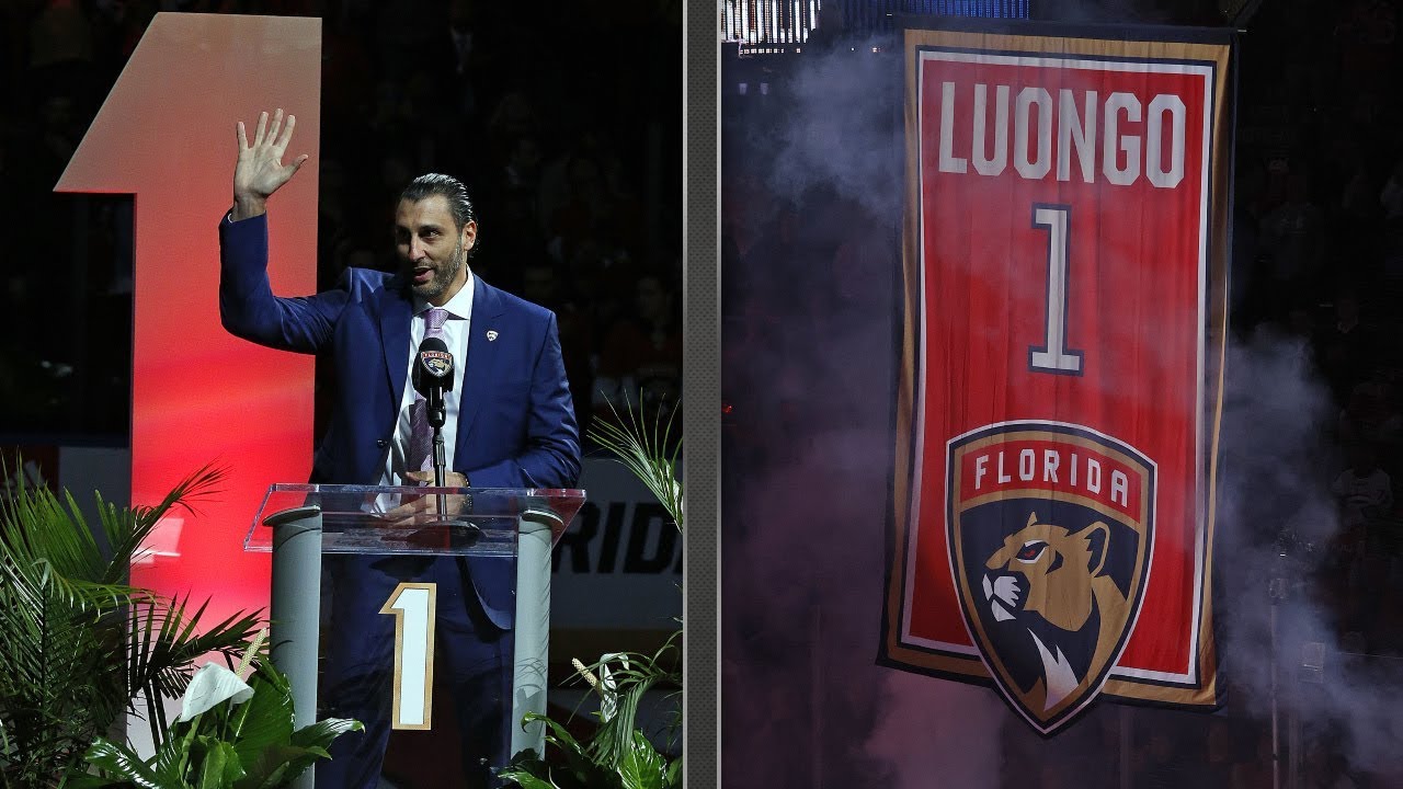 Panthers to retire Roberto Luongo's No. 1 jersey