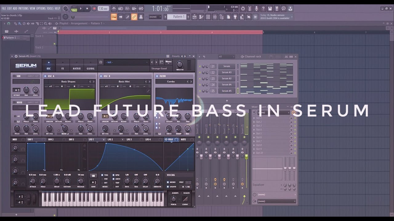 How To Make Future Bass In Serum | Lead