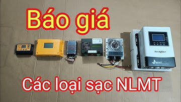 🇻🇳 Báo giá các mẫu Sạc năng lượng mặt trời tháng 5/2023 - Shop Solar