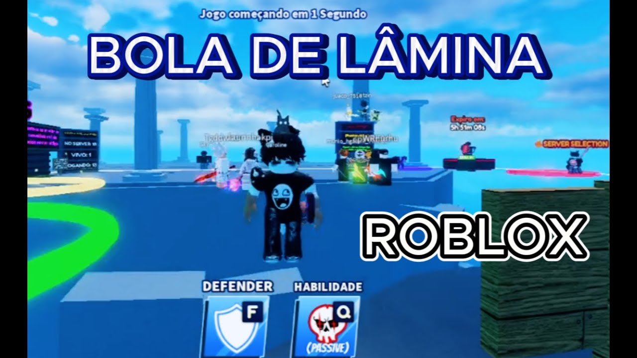 BOLA DE LÂMINA NO ROBLOX! 