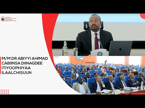 Ministira Muummee Dr Abiyyi Ahimad Cabiinsa Diinagdee Itiyoophiyaa Ilaalchisuun