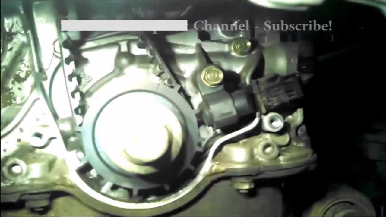 Timing Belt Replacement Honda Civic 2004 17l Part 2 Water Pump Too