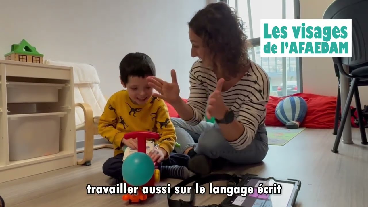 Claire, Orthophoniste au SESSAD Mosaïc - AFAEDAM (version longue)