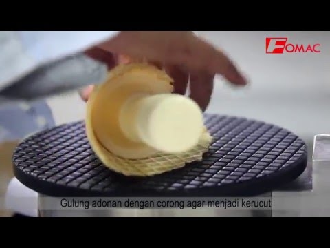 Video: Cara Membuat Kon Wafel Sejagat