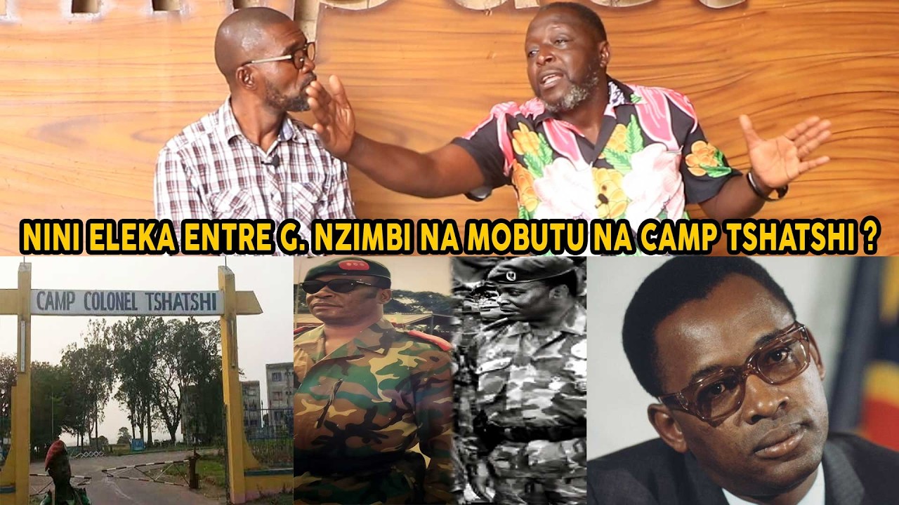 BOYOKA LISOLO YA SOMO GENERAL NZIMBI ASALA MOBUTU NA CAMP TSHATSHI ! EEEEEEEEEEEH MOBUTU !