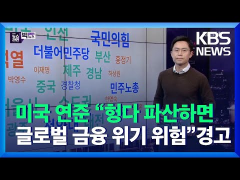 [빅뉴스] 미국 연준 “헝다 파산하면 글로벌 금융 위기 위험” 경고…‘윤석열 장모’ 모해위증 혐의 재수사도 ‘불기소’ / KBS  2021.11.09.