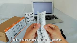 HC 300R Portable 3 in 1 Wireless Bluetooth Barcode Scanner