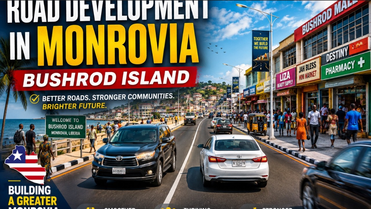 Check Roadwork In Your Area | Bushrod Island Monrovia#modernliberiatv # ...