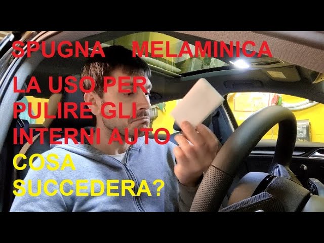 Tutto quello che puoi pulire con la gomma magica o la spugna di melamina 