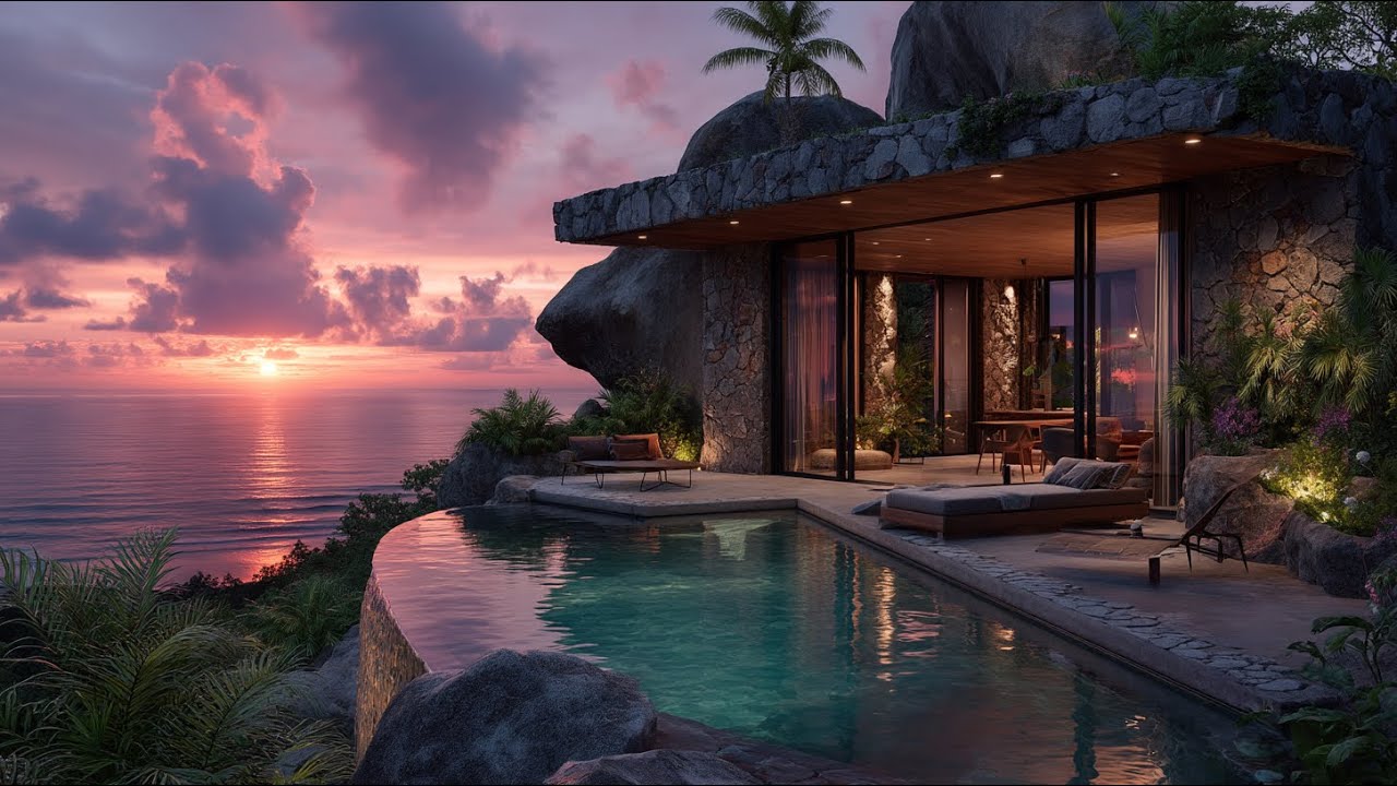 Sunset Chillout Lounge Music | Golden Hour Luxury Ambient for Study, Focus and Evening Calm