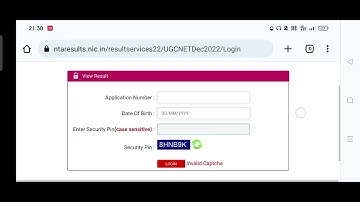 Invalid captcha while downloading ugc net 2022 result card