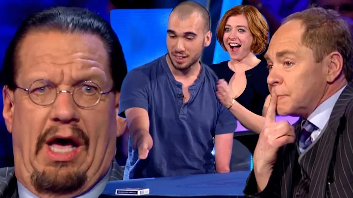 NO HANDS Magician FOOLS Penn & Teller With Sleight...