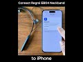 Connect Regrsi EB04 Neckband to iPhone