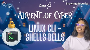 Linux - CLI Shells Bells | AoC 2025 Day 1 | TryHackMe | Beginner Friendly