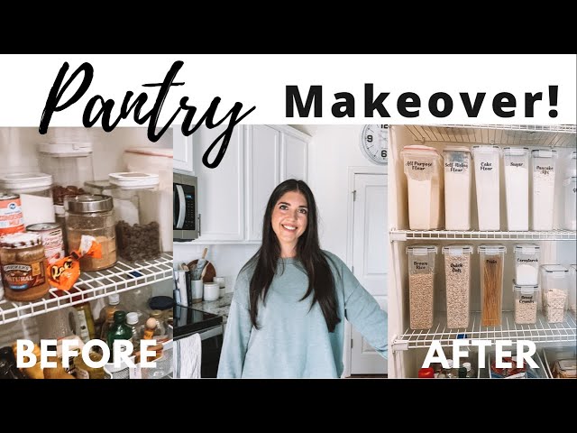 Corner Pantry Organization Makeover - Angela Marie Made