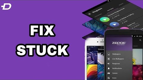 How To Fix And Solve Stuck On Zedge App | Final Solution