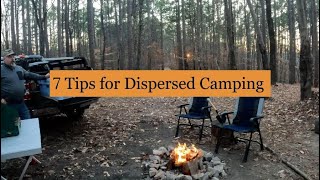 Hoosier National Forest Dispersed Camping/7 Tips for Those New to Dispersed Camping