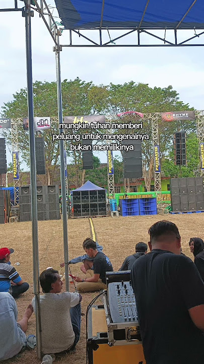 Tetap sabar dan teruslah berdoa #soundsystemindonesia #soundsystemjawa