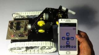 Android Controlled Pick And Place Robotic Arm Vehicle Project
