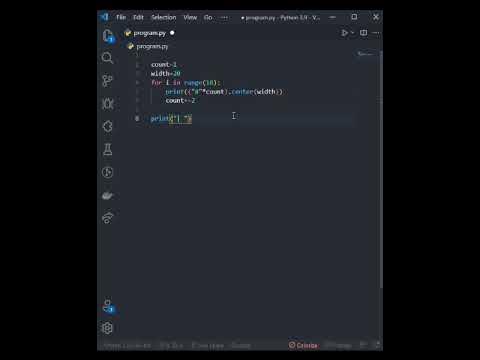 Christmas tree using python | python pattern 😍🤩 | #python - YouTube