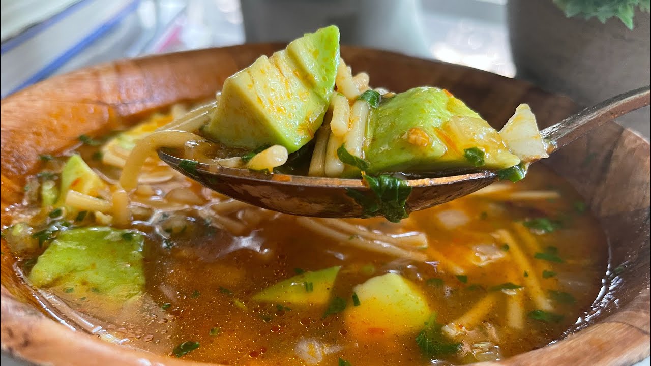 Sopa de fideo en la instant pot | MARILYN MILES