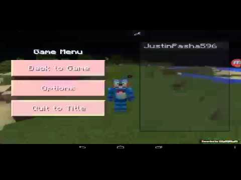 MCPE - FNAF 1 and 2 Texture Pack - YouTube