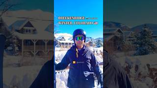 WINTER ACTIVITIES📍BRECKENRIDGE COLORADO 🇺🇸 #livingintheusa #usa #breckenridgecolorado #theelianthos