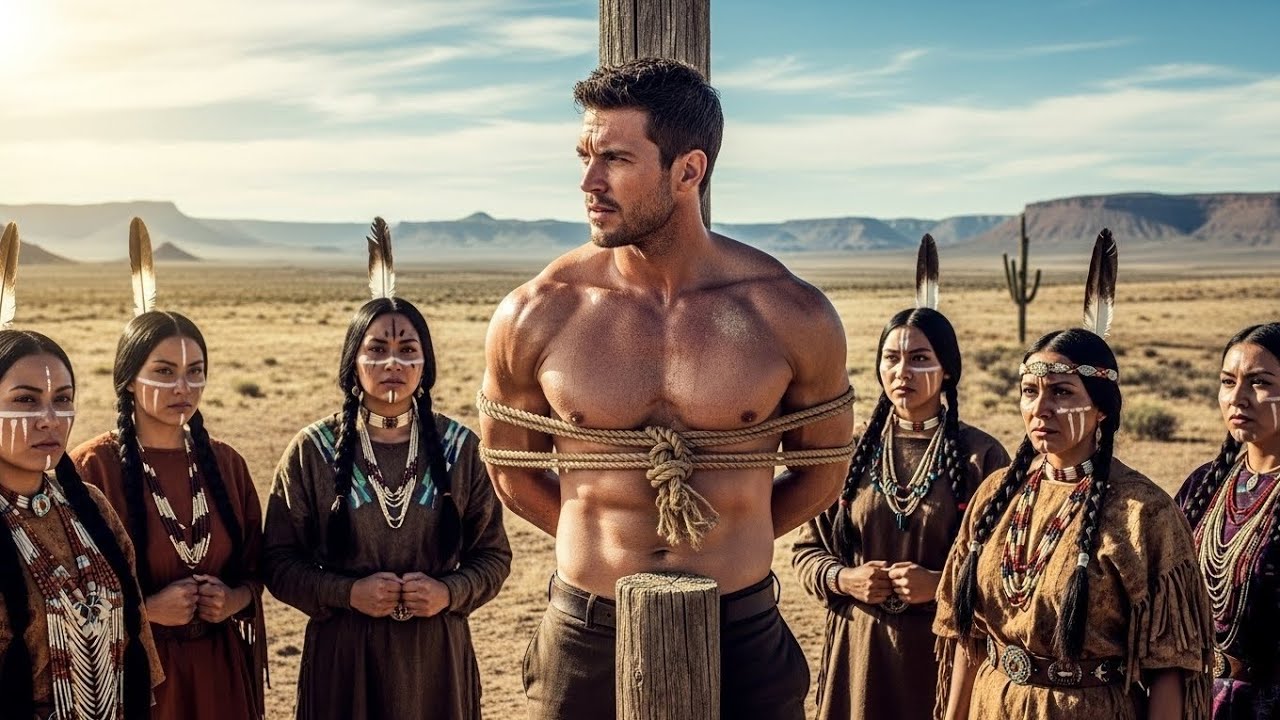 Захваченный племенем женщин-апачей, одинокий ранчер покорил сердце каждой из них